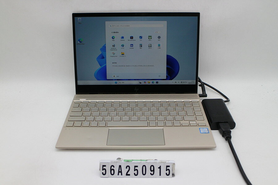 13 吋 - hp ENVY 13-ah0011TU Core i5 8250U 1.6GHz/8GB/256GB(SSD)/13.3W/FHD(1920x1080) タッチパネル/Win11【中古】【20260421】