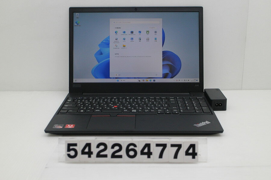 乐天商城 - Lenovo ThinkPad E595 Ryzen 3 3200U 2.6GHz/8GB/256GB(SSD)/15.6W/FHD(1920x1080)/Win11【中古】【20260430】