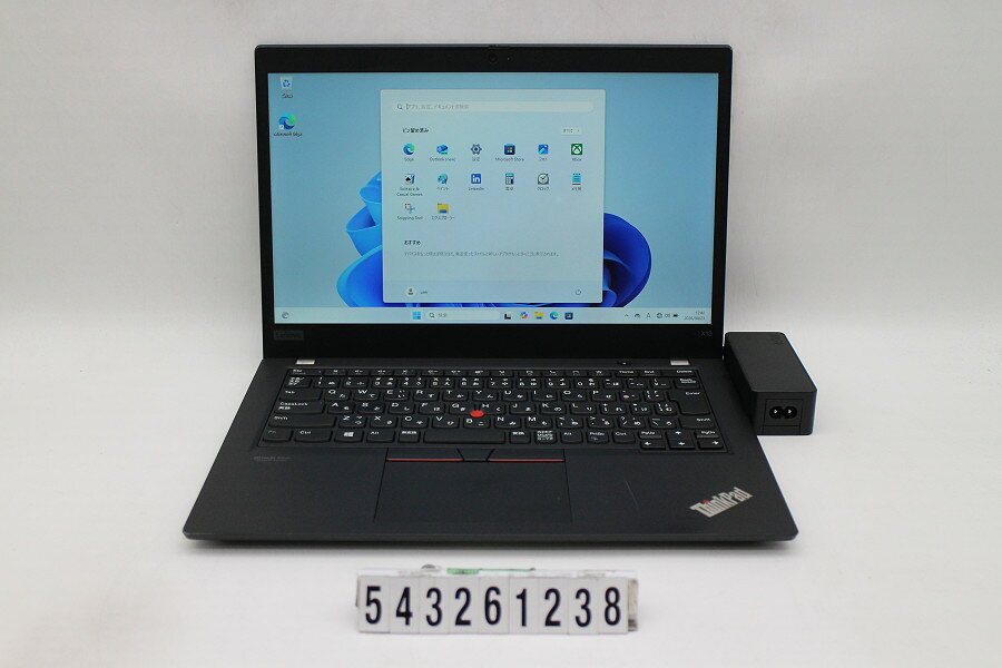 NEC - Lenovo ThinkPad X13 Gen1 Ryzen 3 PRO 4450U 2.5GHz/16GB/256GB(SSD)/13.3W/FHD(1920x1080)/Win11【中古】【20260430】