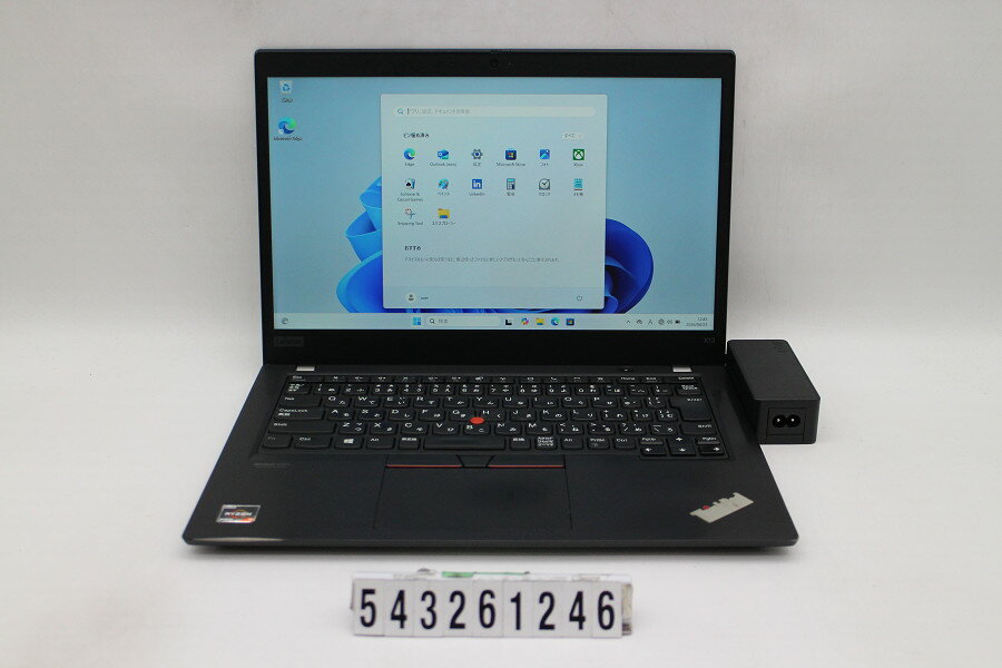 ACER - Lenovo ThinkPad X13 Gen1 Ryzen 3 PRO 4450U 2.5GHz/16GB/256GB(SSD)/13.3W/FHD(1920x1080)/Win11 キー文字消えあり【中古】【20260430】