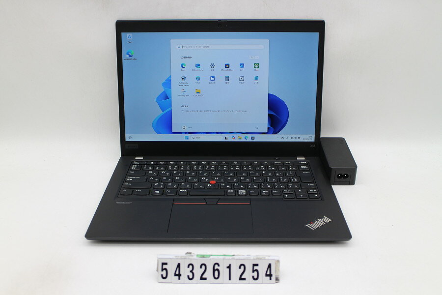 Panasonic - Lenovo ThinkPad X13 Gen1 Ryzen 3 PRO 4450U 2.5GHz/16GB/256GB(SSD)/13.3W/FHD(1920x1080)/Win11【中古】【20260430】