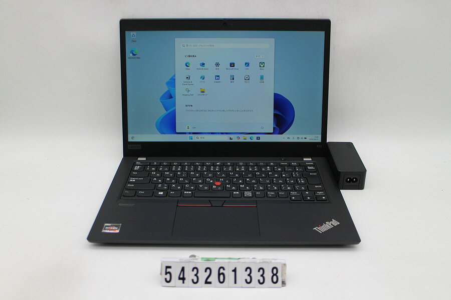 乐天商城 - Lenovo ThinkPad X13 Gen1 Ryzen 3 PRO 4450U 2.5GHz/16GB/256GB(SSD)/13.3W/FHD(1920x1080)/Win11【中古】【20260430】