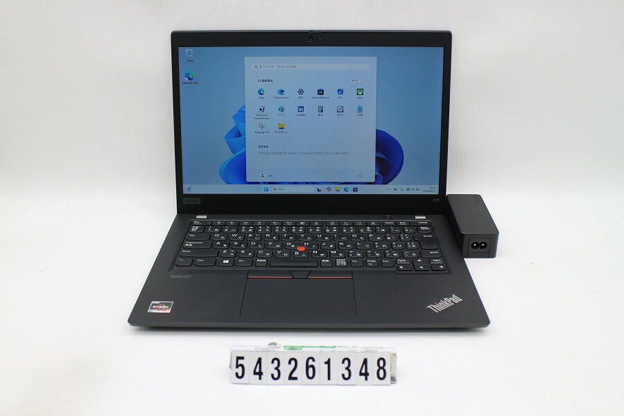 MOUSE COMPUTER - Lenovo ThinkPad X13 Gen1 Ryzen 3 PRO 4450U 2.5GHz/16GB/256GB(SSD)/13.3W/FHD(1920x1080)/Win11【中古】【20260430】