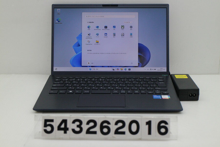 Lenovo - VAIO VJF14190411L Core i5 1334U 1.3GHz/16GB/256GB(SSD)/14W/FHD(1920x1080)/Win11【中古】【20260430】