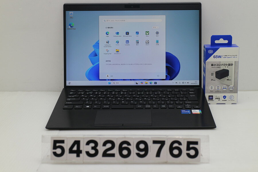 SONY - VAIO VJPK228002631 Core i7 1255U 1.7GHz/32GB/256GB(SSD)/14W/FHD(1920x1080)/Win11【中古】【20260430】