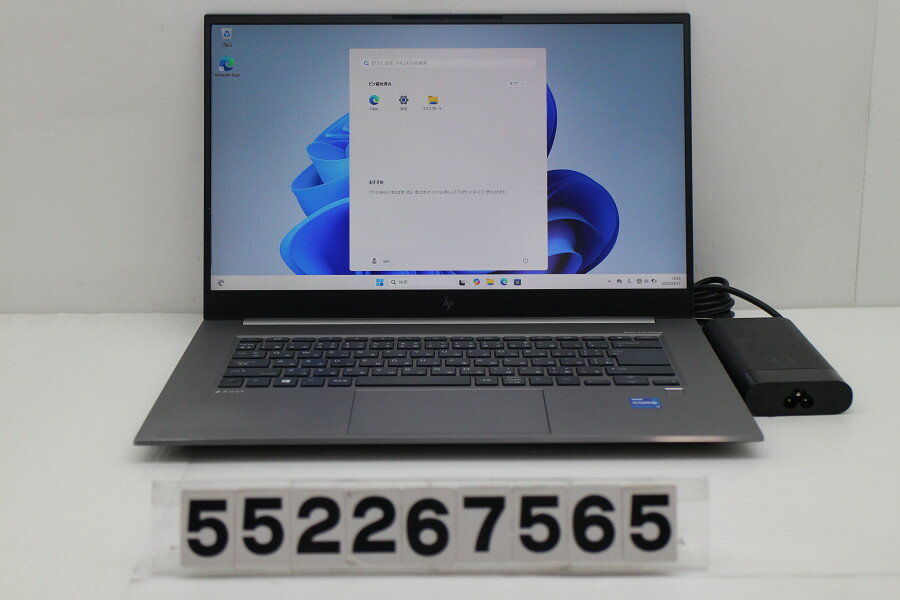 Apple - hp ZBook Studio 15 G8 Core i7 11800H 2.3GHz/32GB/512GB/FHD(1920x1080)/Win11/NVIDIA T1200 Laptop GPU キー割れあり【中古】【20260430】