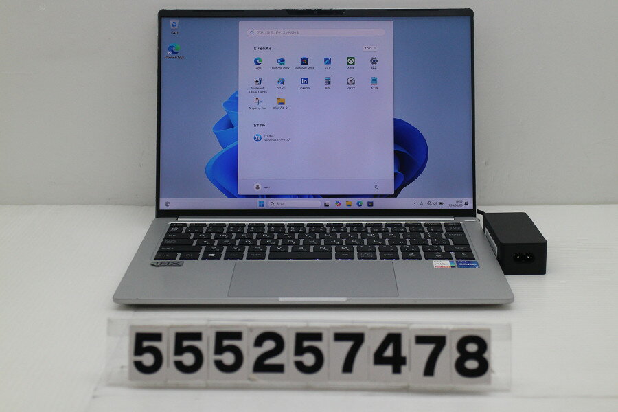 Rakuten - mousecomputer 21054P-TGL Core i7 1165G7 2.8GHz/16GB/256GB(SSD)/14W/WUXGA(1920x1200)/Win11 バッテリ劣化【中古】【20260430】