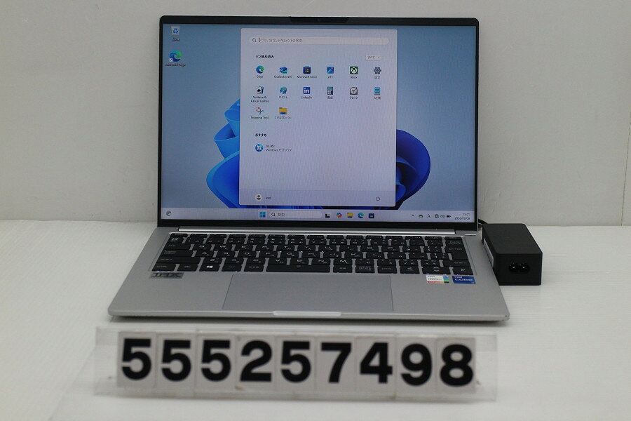 NEC - mousecomputer 21054P-TGL Core i7 1165G7 2.8GHz/16GB/256GB(SSD)/14W/WUXGA(1920x1200)/Win11【中古】【20260430】