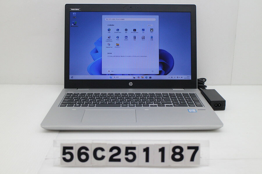 NEC - hp ProBook 650 G4 Core i3 8130U 2.2GHz/4GB/128GB(SSD)/Multi/15.6W/FWXGA(1366x768)/Win11【中古】【20260430】
