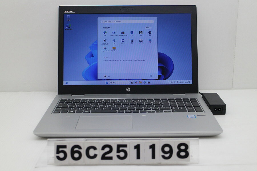 SONY - hp ProBook 650 G4 Core i3 8130U 2.2GHz/4GB/128GB(SSD)/Multi/15.6W/FWXGA(1366x768)/Win11【中古】【20260430】