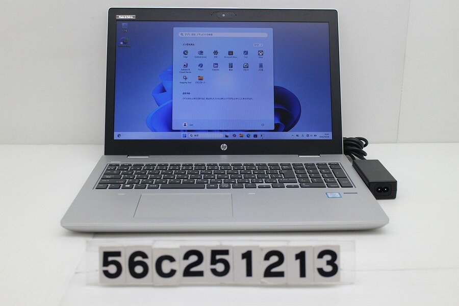 NEC - hp ProBook 650 G4 Core i3 8130U 2.2GHz/4GB/128GB(SSD)/Multi/15.6W/FWXGA(1366x768)/Win11【中古】【20260430】