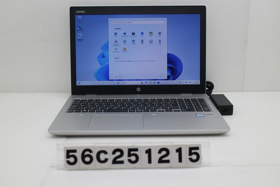 NEC - hp ProBook 650 G4 Core i3 8130U 2.2GHz/4GB/128GB(SSD)/Multi/15.6W/FWXGA(1366x768)/Win11【中古】【20260430】