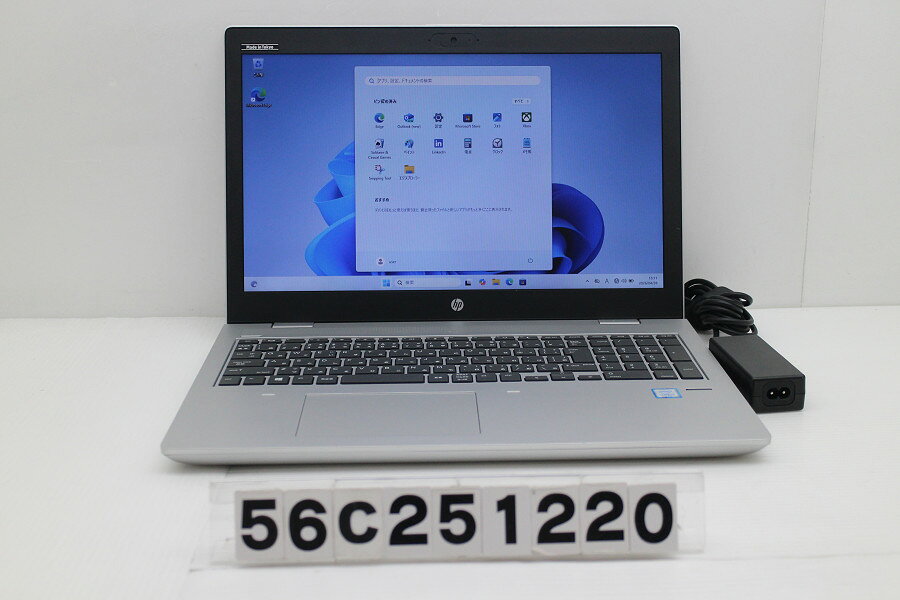 GATEWAY - hp ProBook 650 G4 Core i3 8130U 2.2GHz/4GB/128GB(SSD)/Multi/15.6W/FWXGA(1366x768)/Win11【中古】【20260430】