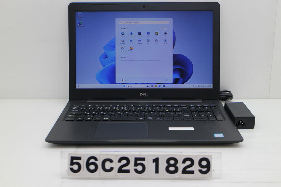 15 inches - DELL Latitude 3590 Core i5 8250U 1.6GHz/8GB/256GB(SSD)/15.6W/FWXGA(1366x768)/Win11 キー文字消えあり【中古】【20260430】