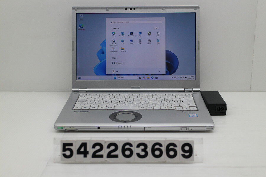 12 inches - Panasonic CF-LV7RDAVS Core i5 8350U 1.7GHz/8GB/256GB(SSD)/Multi/14W/FHD(1920x1080)/Win11 ヒンジカバー破損あり【中古】【20260430】