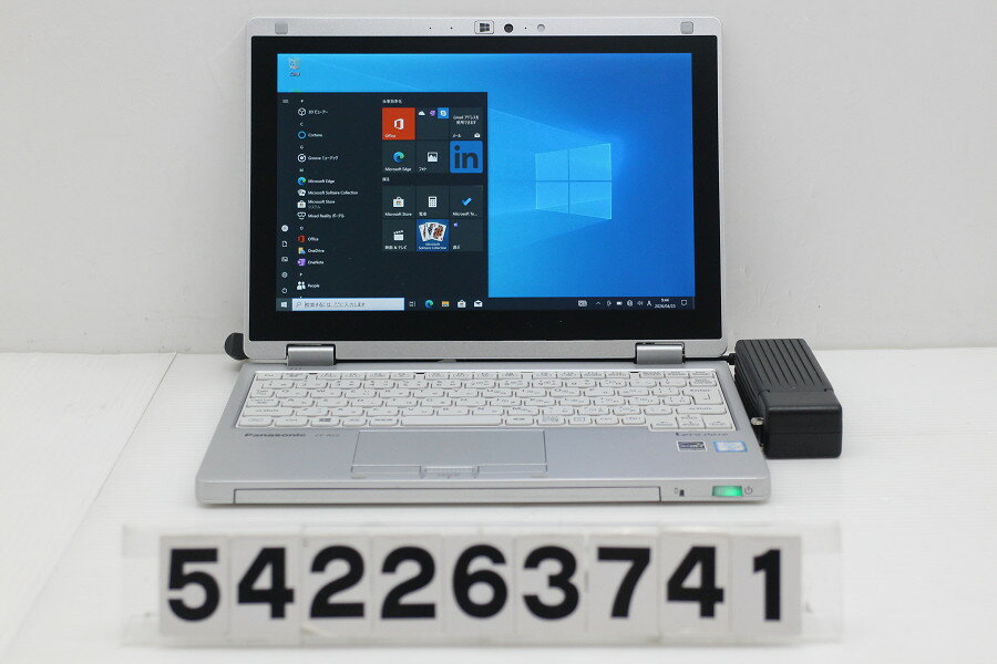 12 inches - Panasonic CF-RZ5PDDVS Core m5 6Y57 1.1GHz/4GB/128GB(SSD)/10.1W/WUXGA(1920x1200) タッチパネル/Win10【中古】【20260430】