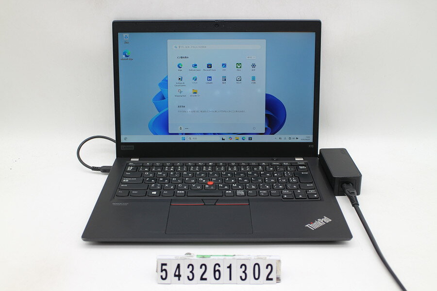 13 inches - Lenovo ThinkPad X13 Gen1 Ryzen 3 PRO 4450U 2.5GHz/16GB/256GB(SSD)/13.3W/FHD(1920x1080)/Win11 キー文字消えあり【中古】【20260430】