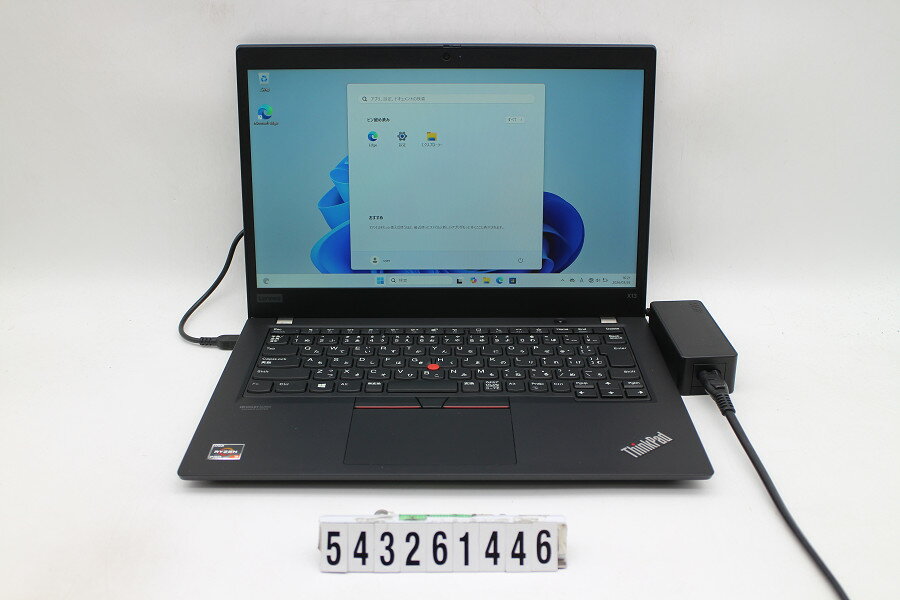 ACER - Lenovo ThinkPad X13 Gen1 Ryzen 3 PRO 4450U 2.5GHz/16GB/256GB(SSD)/13.3W/FHD(1920x1080)/Win11【中古】【20260430】