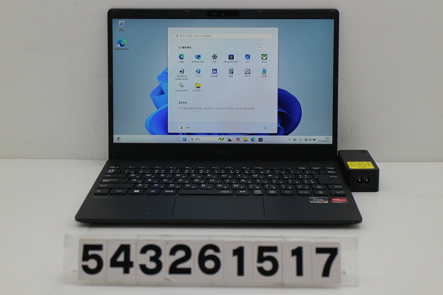 13 inches - NEC PC-VK540CZFB Ryzen 5 5500U 2.1GHz/8GB/128GB(SSD)/13.3W/FHD(1920x1080)/Win11【中古】【20260430】