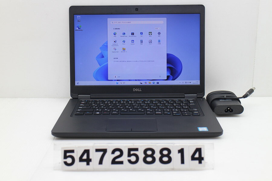 DELL Latitude 5490 Core i5 8350U 1.7GHz/8GB/256GB(SSD)/14W/FWXGA(1366x768)/Win11/NVIDIA GeForce MX130 画面シミあり【中古】【20260526】