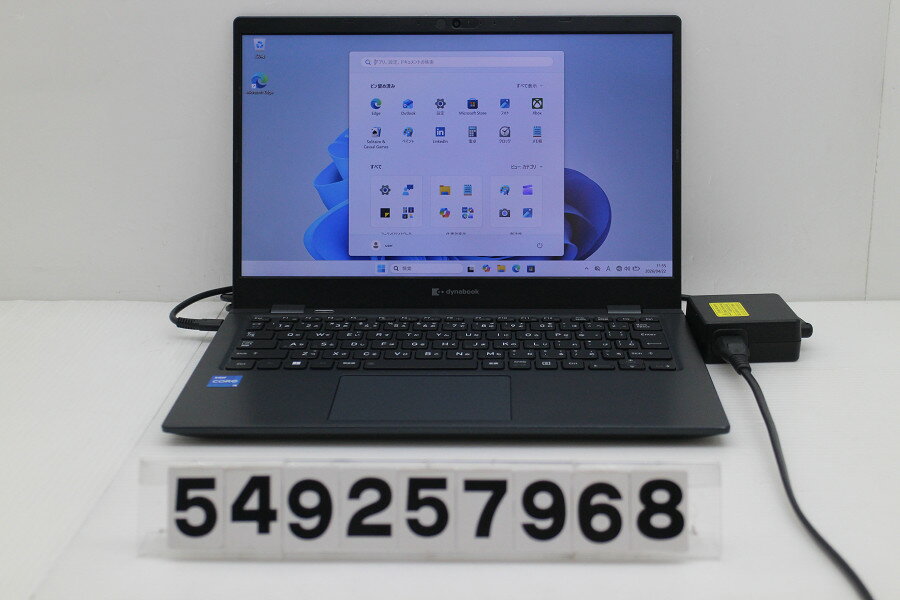 DELL - Dynabook dynabook G83/HU Core i5 1135G7 2.4GHz/8GB/256GB(SSD)/13.3W/FHD(1920x1080)/Win11【中古】【20260430】