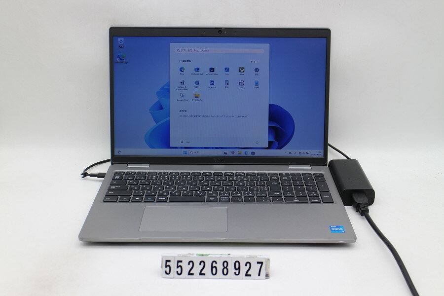 Lenovo - DELL Latitude 5520 Core i5 1135G7 2.4GHz/8GB/256GB(SSD)/15.6W/FWXGA(1366x768)/Win11【中古】【20260430】
