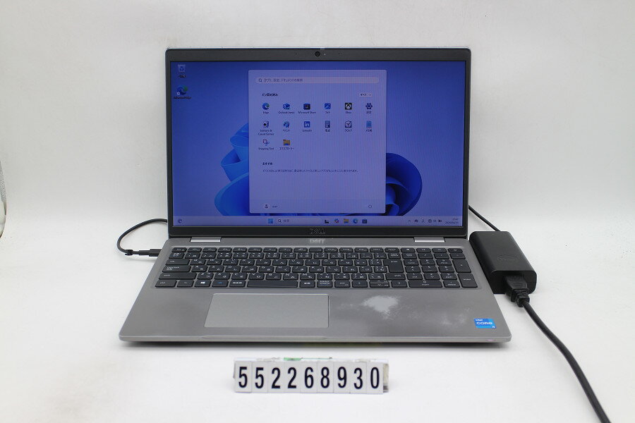 15 inches - DELL Latitude 5520 Core i5 1135G7 2.4GHz/16GB/512GB(SSD)/15.6W/FWXGA(1366x768)/Win11 パーム変色あり【中古】【20260430】