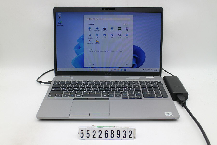 15 inches - DELL Latitude 5510 Core i5 10310U 1.7GHz/16GB/512GB(SSD)/15.6W/FWXGA(1366x768)/Win11【中古】【20260430】