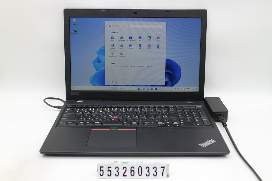 Panasonic - Lenovo ThinkPad L580 Core i5 8250U 1.6GHz/8GB/256GB(SSD)/15.6W/FWXGA(1366x768)/Win11 キー文字消えあり【中古】【20260526】