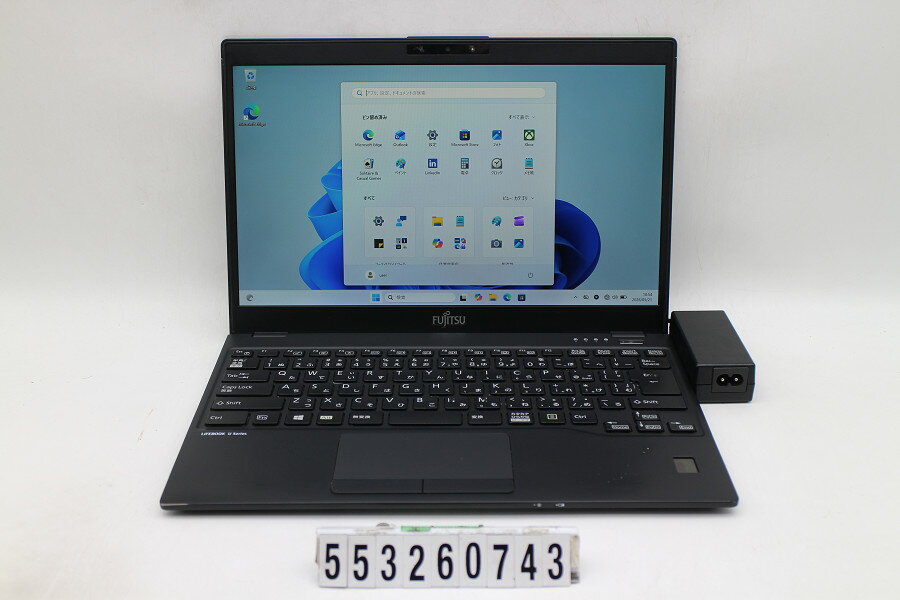 HITACHI - 富士通 LIFEBOOK U9310/E Core i5 10310U 1.7GHz/8GB/256GB(SSD)/13.3W/FHD(1920x1080)/Win11 キー文字消えあり【中古】【20260526】