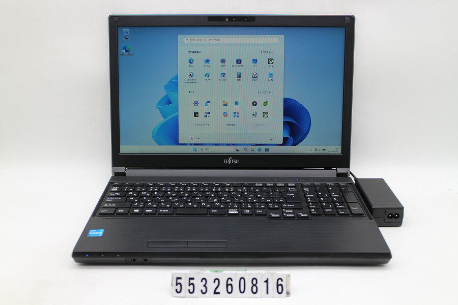 Rakuten - 富士通 LIFEBOOK A5511/G Core i3 1125G4 2GHz/8GB/256GB(SSD)/DVD/15.6W/FWXGA(1366x768)/Win11 画面キズあり【中古】【20260528】