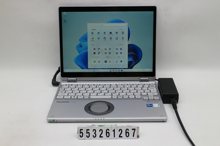 Panasonic CF-QV1RDAVS Core i5 1145G7 2.6GHz/16GB/256GB(SSD)/12W/WQXGA+(2880x1920) タッチパネル/Win11 バッテリ劣化