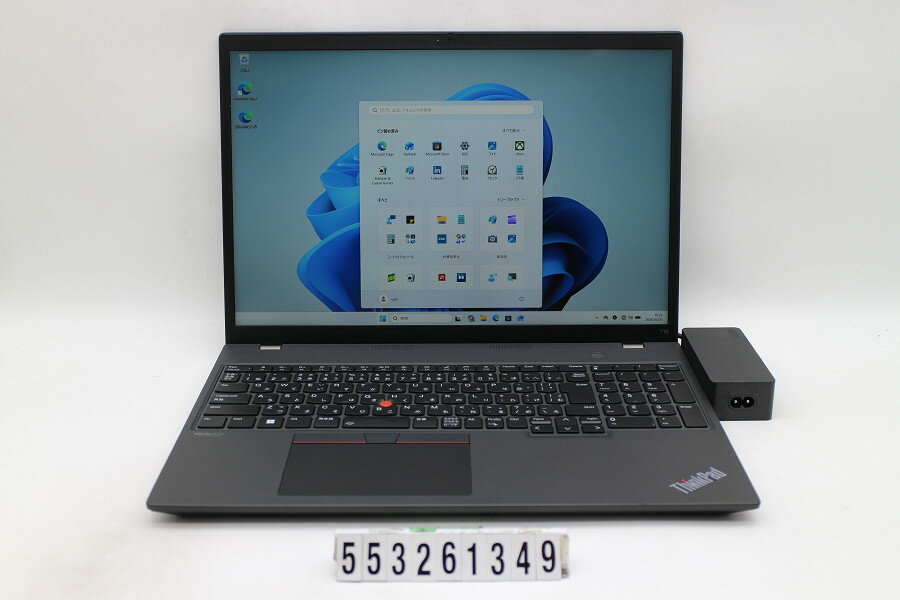 ASUS - Lenovo ThinkPad T16 Gen1 Ryzen 5 6650U 2.9GHz/16GB/256GB(SSD)/16W/WUXGA(1920x1200)/Win11 画面キズあり【中古】【20260526】