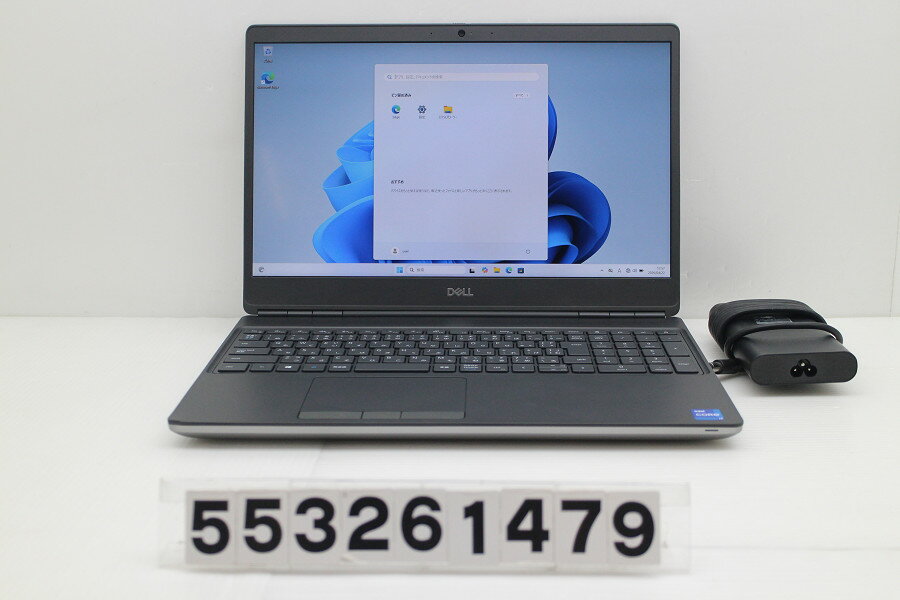 DELL - DELL Precision 7560 Core i7 11800H 2.3GHz/32GB/512GB(SSD)+1TBSSD/Win11/NVIDIA T1200 Laptop GPU パーム打痕あり【中古】【20260430】