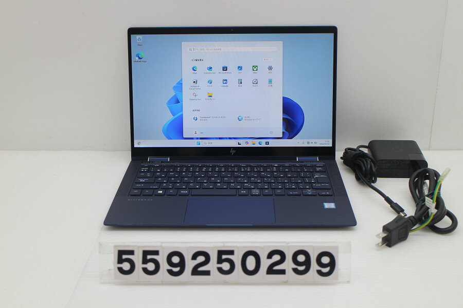 13 inches - hp Elite Dragonfly Core i7 8565U 1.8GHz/16GB/256GB(SSD)/13.3W/FHD(1920x1080) タッチパネル/Win11 キー割れあり【中古】【20260528】
