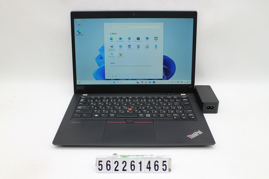 Onkyo - Lenovo ThinkPad X13 Gen1 Ryzen 3 PRO 4450U 2.5GHz/16GB/256GB(SSD)/13.3W/FHD(1920x1080)/Win11【中古】【20260430】