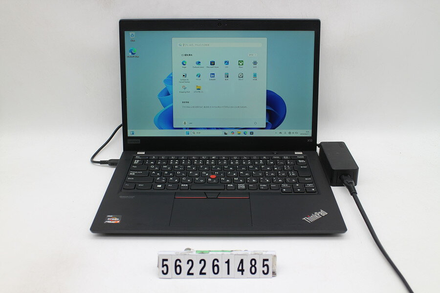 工人舍 - Lenovo ThinkPad X13 Gen1 Ryzen 3 PRO 4450U 2.5GHz/16GB/256GB(SSD)/13.3W/FHD(1920x1080)/Win11【中古】【20260430】