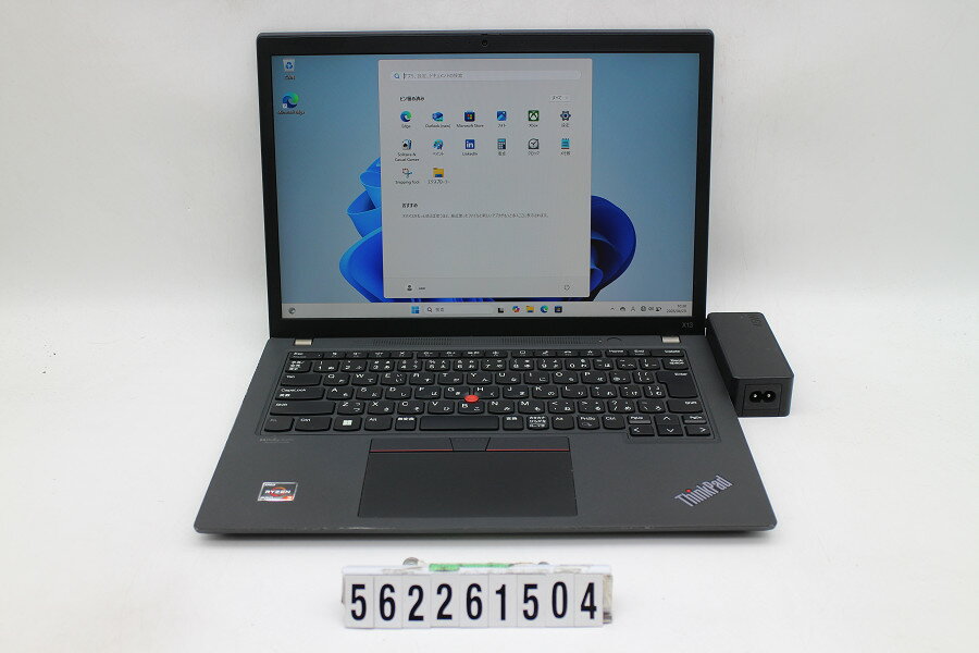 乐天商城 - Lenovo ThinkPad X13 Gen2 Ryzen 3 PRO 5450U 2.6GHz/16GB/256GB(SSD)/13.3W/WUXGA(1920x1200)/Win11【中古】【20260430】