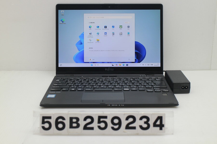13 inches - 富士通 LIFEBOOK U939X/B Core i5 8365U 1.6GHz/8GB/256GB(SSD)/13.3W/FHD(1920x1080) タッチパネル/Win11 底面凹みあり【中古】【20260526】