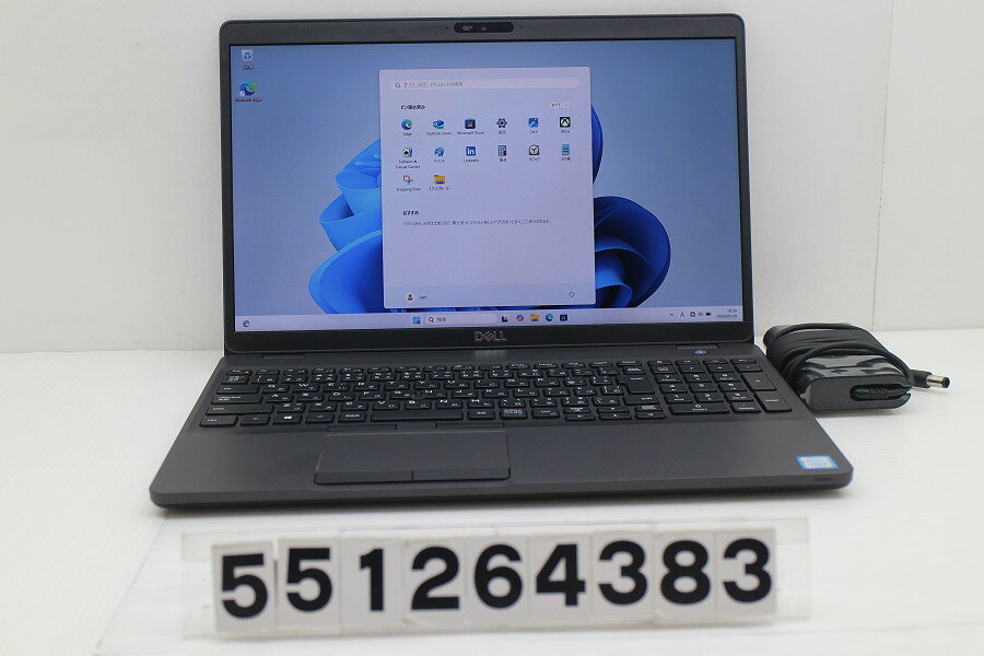 SHARP - DELL Latitude 5500 Core i5 8265U 1.6GHz/8GB/256GB(SSD)/15.6W/FHD(1920x1080)/Win11【中古】【20260602】