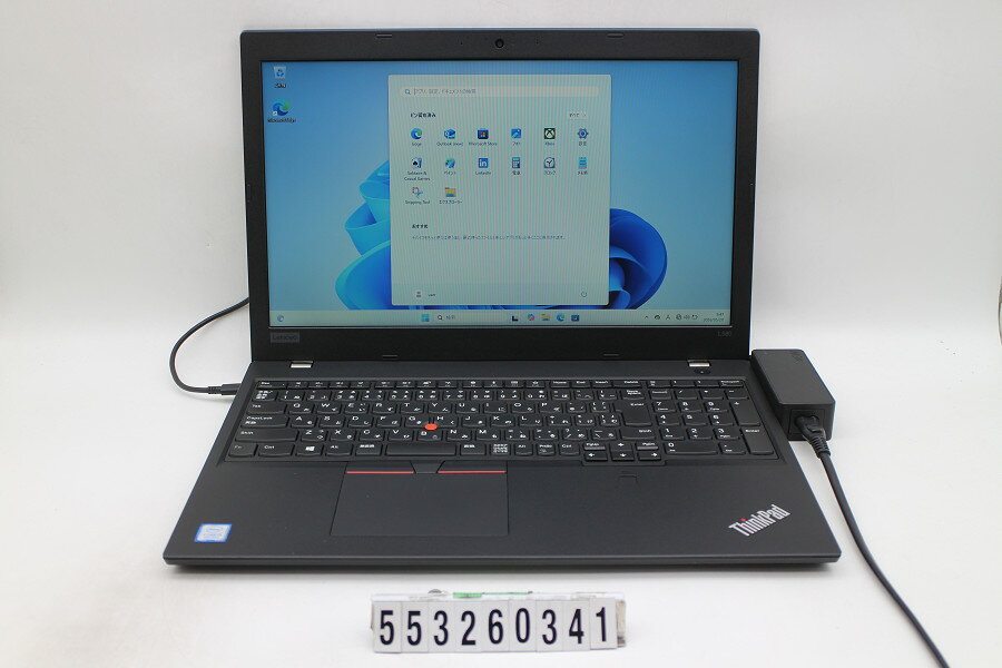 15 inches - Lenovo ThinkPad L580 Core i5 8250U 1.6GHz/8GB/256GB(SSD)/15.6W/FWXGA(1366x768)/Win11【中古】【20260526】