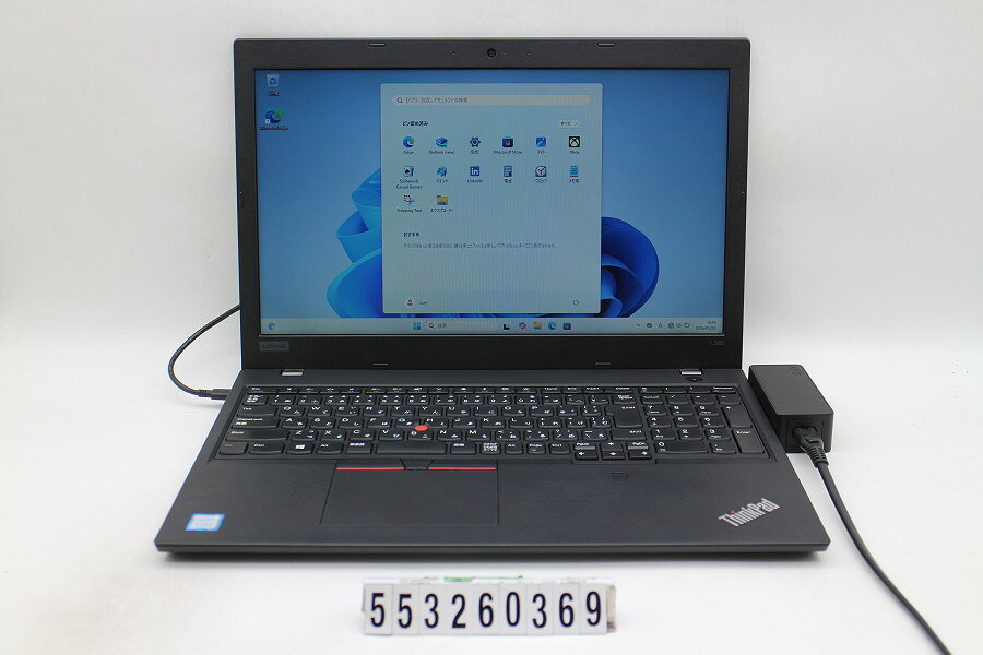 Rakuten - Lenovo ThinkPad L580 Core i5 8250U 1.6GHz/8GB/256GB(SSD)/15.6W/FWXGA(1366x768)/Win11【中古】【20260526】
