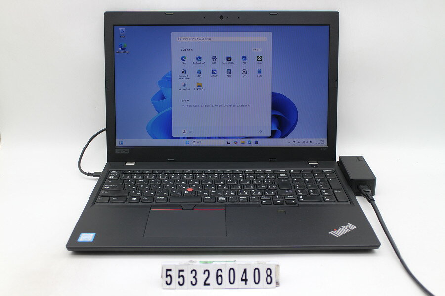 15 inches - Lenovo ThinkPad L580 Core i5 8250U 1.6GHz/8GB/256GB(SSD)/15.6W/FWXGA(1366x768)/Win11【中古】【20260526】