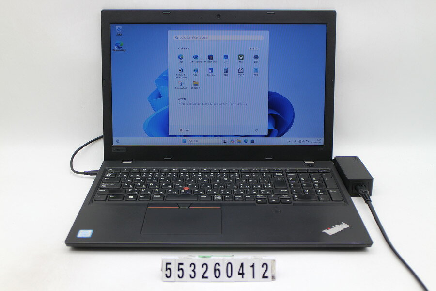 Hewlett Packard - Lenovo ThinkPad L580 Core i5 8250U 1.6GHz/8GB/256GB(SSD)/15.6W/FWXGA(1366x768)/Win11【中古】【20260526】