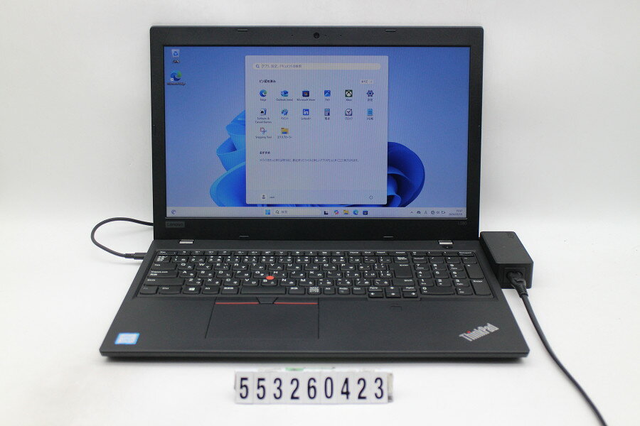 Rakuten - Lenovo ThinkPad L580 Core i5 8250U 1.6GHz/8GB/256GB(SSD)/15.6W/FWXGA(1366x768)/Win11【中古】【20260526】
