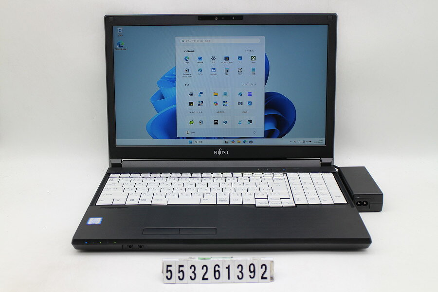 15 inches - 富士通 LIFEBOOK A579/A Core i5 8365U 1.6GHz/8GB/256GB(SSD)/15.6W/FHD(1920x1080)/Win11【中古】【20260526】