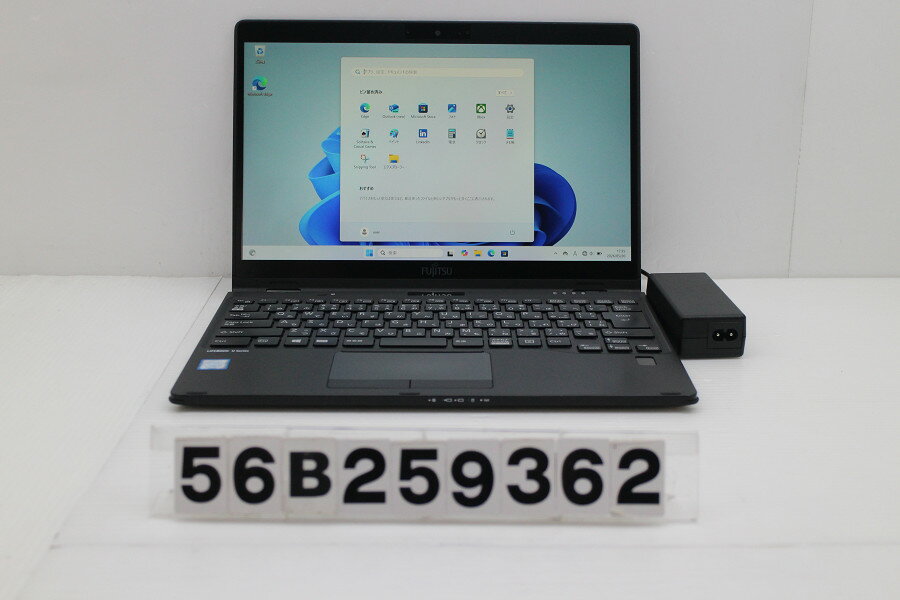 13 inches - 富士通 LIFEBOOK U939X/B Core i5 8365U 1.6GHz/8GB/256GB(SSD)/13.3W/FHD(1920x1080) タッチパネル/Win11【中古】【20260526】