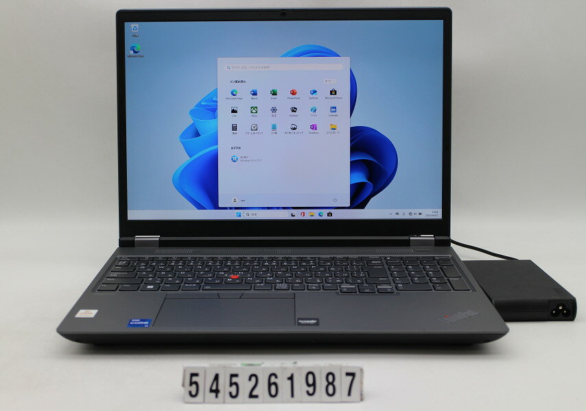 Rakuten - Lenovo ThinkPad P16 Gen1 Core i7 12800HX 2GHz/32GB/1TB/WUXGA(1920x1200)/Win11/NVIDIA RTX A2000 8GB Laptop GPU【中古】【20260604】