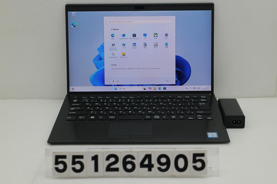 Rakuten - VAIO VJPK11C11N Core i7 8565U 1.8GHz/8GB/256GB(SSD)/14W/4K(3840x2160)/Win11【中古】【20260610】
