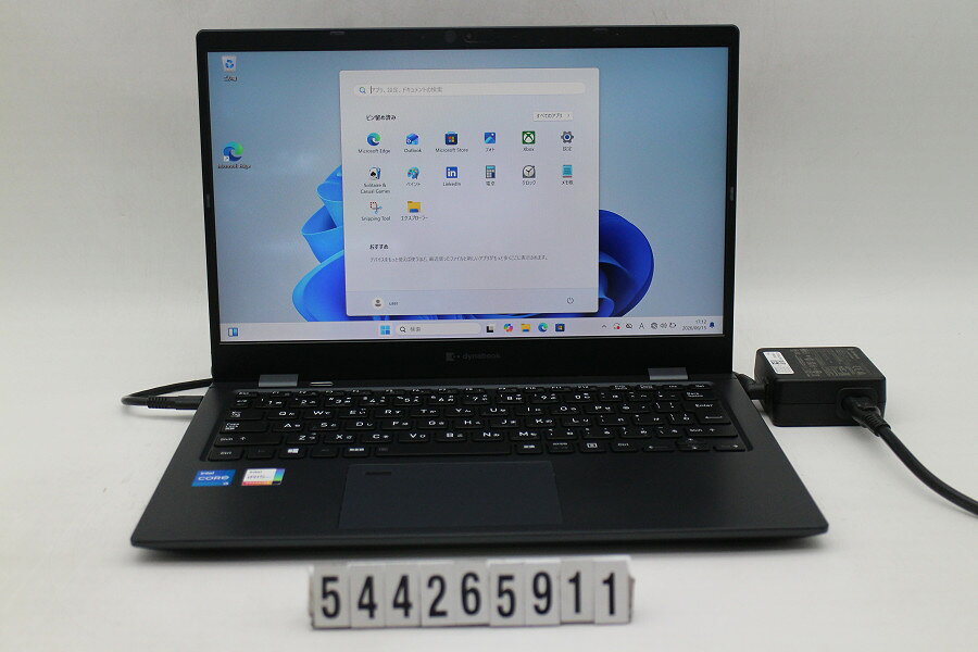 商品情報 No.544265911メーカーdynabook商品名 型番・型名dynabook G83/HS※A6G9HSFAD521仕様■基本スペック　・CPU：Corei5 1135G7 2.4GHz(4コア8スレッド)　・メモリ：8192MB(オンボード8GB(空きスロット×1))　・HDD：128GB(SSD)　・VGA：オンボード　・DRIVE：なし　・モニター：13.3インチワイドFHD(1920x1080)　・その他機能：無線LAN Bluetooth USB3.0 HDMI Webカメラ 指紋認証 microSDスロット USB(Type-C)　・リカバリ：11 Pro 64bitリカバリ済(OS導入済)状態・動作状況■動作：中古動作品 ※液晶パネル面：確認した限り薄いキーボード痕あり ※液晶表示：確認した限り目立つ白シミ複数あり ※バッテリ状態：充電駆動可能 ※バッテリは保証対象外となります。外観■汚れ　・外装汚れ若干有り。■シール痕　・若干あり。■傷　・外装に使用に差し支えない擦り傷がございます。■その他　・中古品のため使用に差し支えない傷、汚れがある場合がございます。　・本体内外装は清掃しておりますが、多少の汚れが残っている可能性がございます。　・天板摩耗 パームレスト摩耗 右側面摩耗 左側面摩耗 前面摩耗 底面摩耗 背面塗装ハゲ 液晶枠摩耗 内観摩耗あり　・キーボード特記事項：摩耗あり附属品■付属品(下記に記載の物以外は付属いたしません。また、写真に掲載の無い物は付属いたしません)　・ACアダプター対応情報-備考　・11 Pro 64bitリカバリ済(OS導入済)※リカバリ完了しておりますので、お届け後すぐにご利用頂けます。ご注意　・掲載中の商品について、一部の在庫は各地方のPCコンフル店頭でも展示、販売しています。　・搭載されたSSDやバッテリー等に関して、お問い合わせによる追加の状態確認(健康状態や残量等)は誠に申し訳ありませんが対応いたしておりません。　・店頭で展示している関係上、ごく稀に展示中の破損や付属品の欠損等が発生する場合がございます。その際には、当店よりお客さまにご連絡させていただきます。　・その場合、代替品をご提案させていただきます。ご提案商品がご注文者様の要件に添いません場合はキャンセル対応させて頂きます。　・PCコンフルの在庫に関しましては、同時発送およびサイズによりますが同梱発送を対応させて頂けます。但し在庫が複数拠点の場合、対応がかないません。